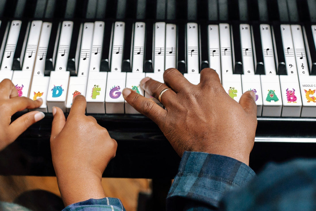 Do Piano Stickers Help or Hinder Learning? A Complete Guide to Their Impact on Piano Students - Crosby
